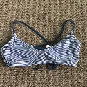 Striped Bikini Top